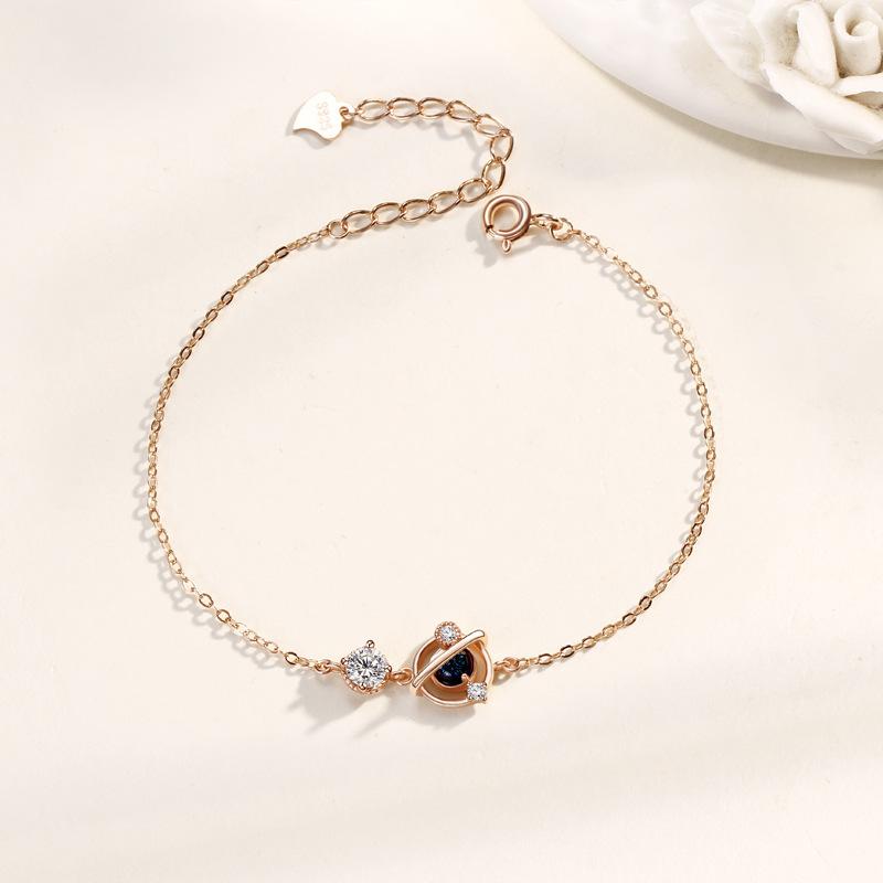 

Браслет Dream Planet Модный Милый Нишевый Дизайн Ювелирные Изделия Корейская Версия Простой Глазурованный Браслет