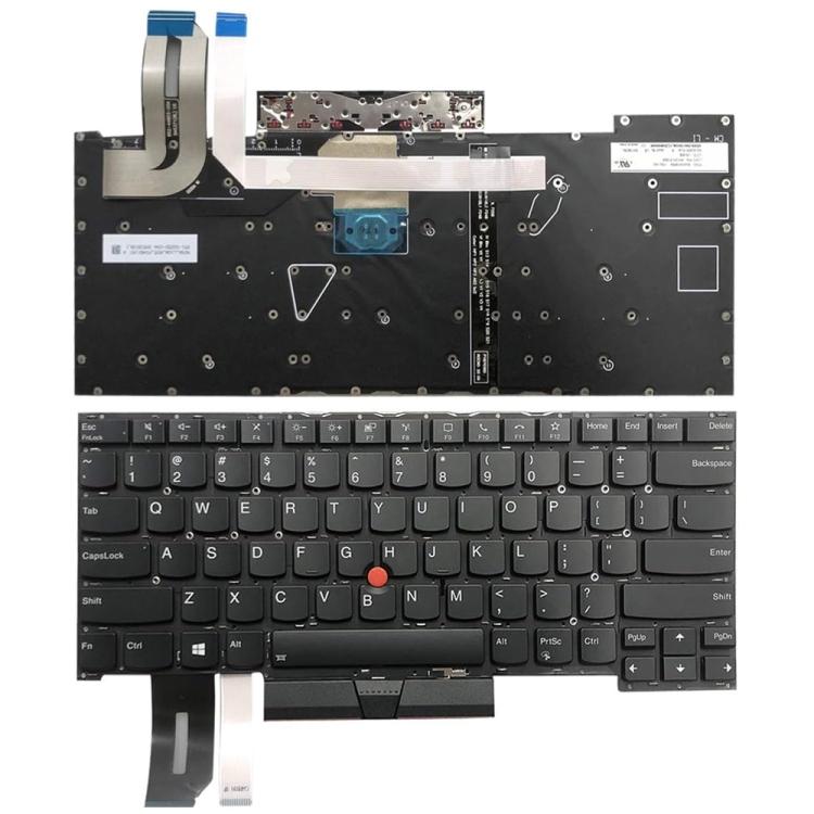 Клавиатура для ноутбука, версия для США For Lenovo ThinkPad T490S T14S 20T0 20T1