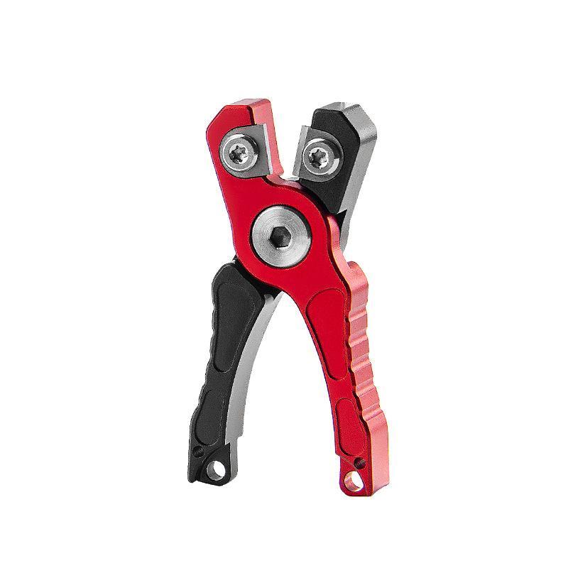Corrosion Resistant Aluminum Fishing Line Cutter Secure Sliding Lock Lightweight Portable Gear for Travel Angling