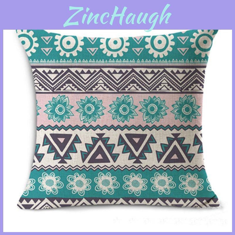 Luxurious Resistant Scatter Waist Throw Pillow Case With Timeless Geometric Design