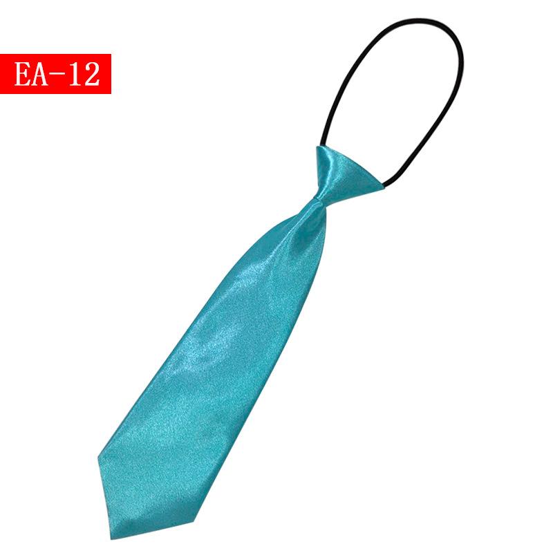 Παιδική Μονόχρωμη Μικρή Γραβάτα Αγόρια και Κορίτσια Απλό κοντό ελαστικό λουράκι Μωρό Παιδιά Παιδιά Μαθητές Δημοτικού