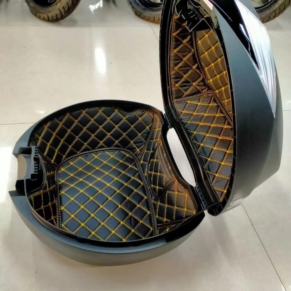 Motorcycle Rear Tail Top Box Inner Pad Top Case Lining Mat Fits SHAD SH40 SH 40 Tail Box Under Pad (SH40)