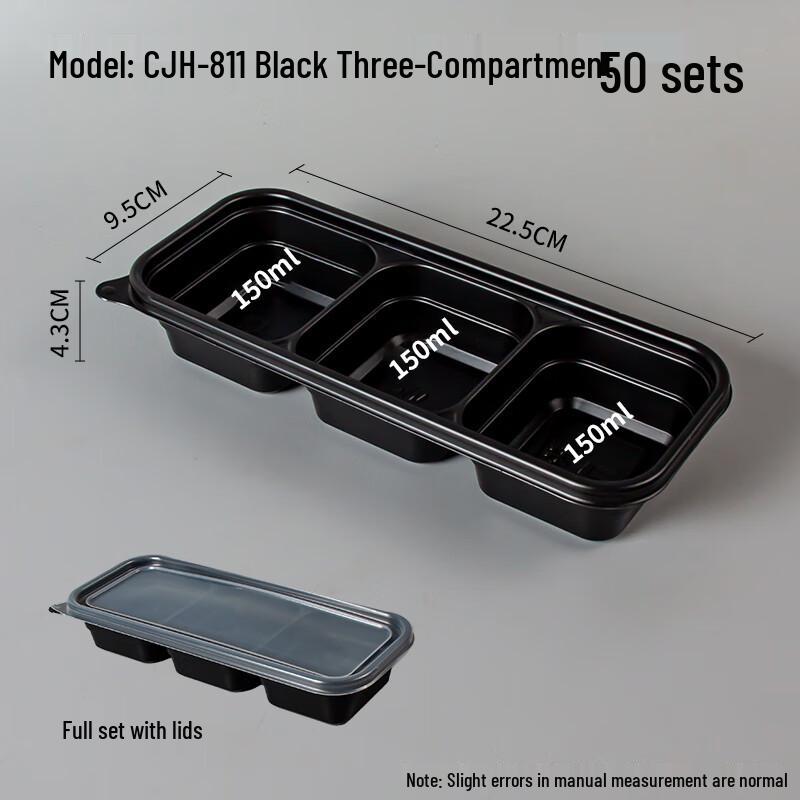 

Eco-Friendly Divided Corn Starch Lunch Boxes