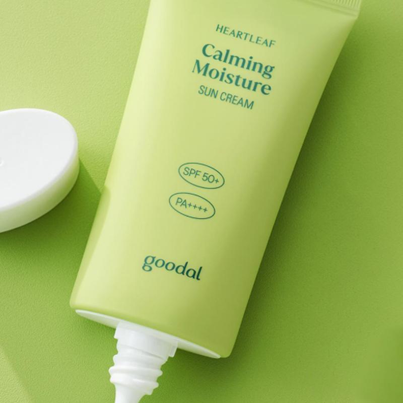 Goodal Kojący krem przeciwsłoneczny z sercowatym liściem, nawilżający, SPF 50+ PA++++ 25ml/50ml