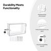 Thermostat Lock Box with Key Clear Thermostat Guard Thermostat Cover Heat and Air Condition Control Panel Cover for Office Home