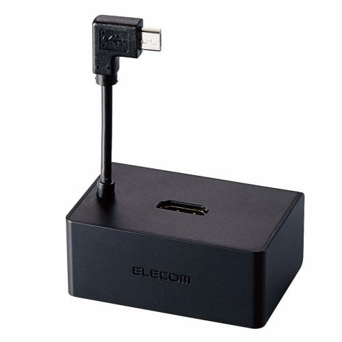 Elecom Stand Type Adapter Wi-Fi for TV Fire TV Stick/Fire TV Stick 4K/4K Max Compatible with LAN Port DH-FTHDL01BK