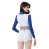 Blue Cheerleading Women's Cheerleader Halloween Adult Costume Dallas Cowboys Costume