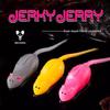 RIKAON Jerry Mouse Soft Bait: 4.5" Floating Mouse-Shaped Lure for Bass Fishing