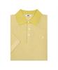 Dagseusyeocheu Two-Tone Jacquard Short Sleeve Collared Knit Yellow_Dls1Swts103Y1