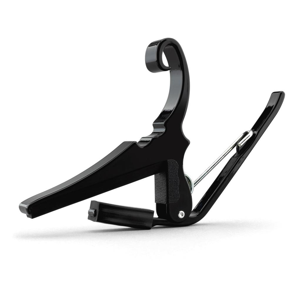 Kyser Quick Change Capo für KGCB Klassische/Flamenco-Gitarre, Schwarz,
