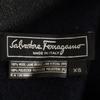 Salvatore Ferragamo made in Italy Coated knit Midi Skirt XS black Women Used
