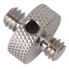 14in Male To 14in Male Threaded Tripod Screw Adapters Double Sided Standard Mounting Thread