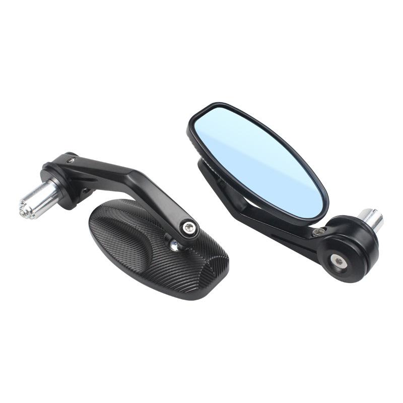 Motorcycle Modified Rearview Mirror Cnc Handlebar Rearview Mirror Retro Handlebar Mirror Die-Casting Reversing Mirror