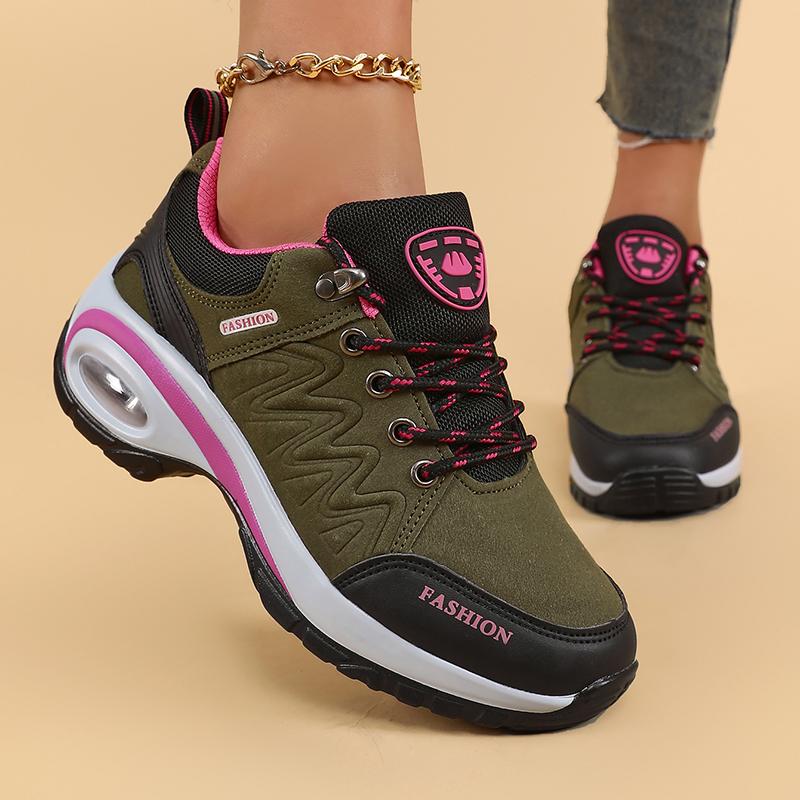 Women Casual Sneakers Platform Shoes Breathable Running Shoes Chunky Sports Hiking Walking Shoes for Woman Outdoor Short Boots