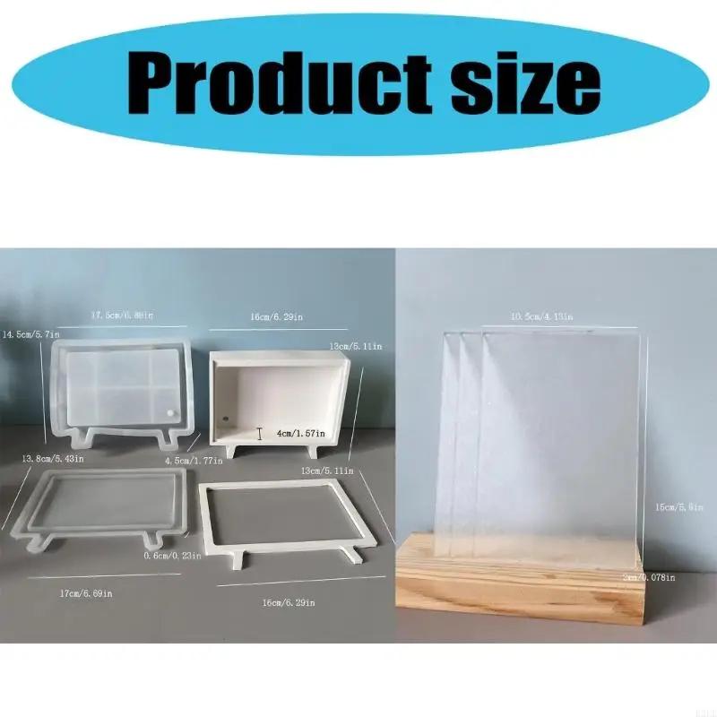 Flexible Silicone Resin Mold For Handmade Storage Boxes And Art Decorations Silicone Mold For Tv Box Decoration