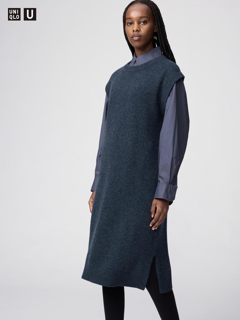 Uniqlo Lambswool Dress  Sleeveless 