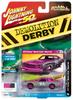 Johnny Lightning Street Freak 1977 Chevrolet Monte Carlo 164 Ver.B Purple/Gray