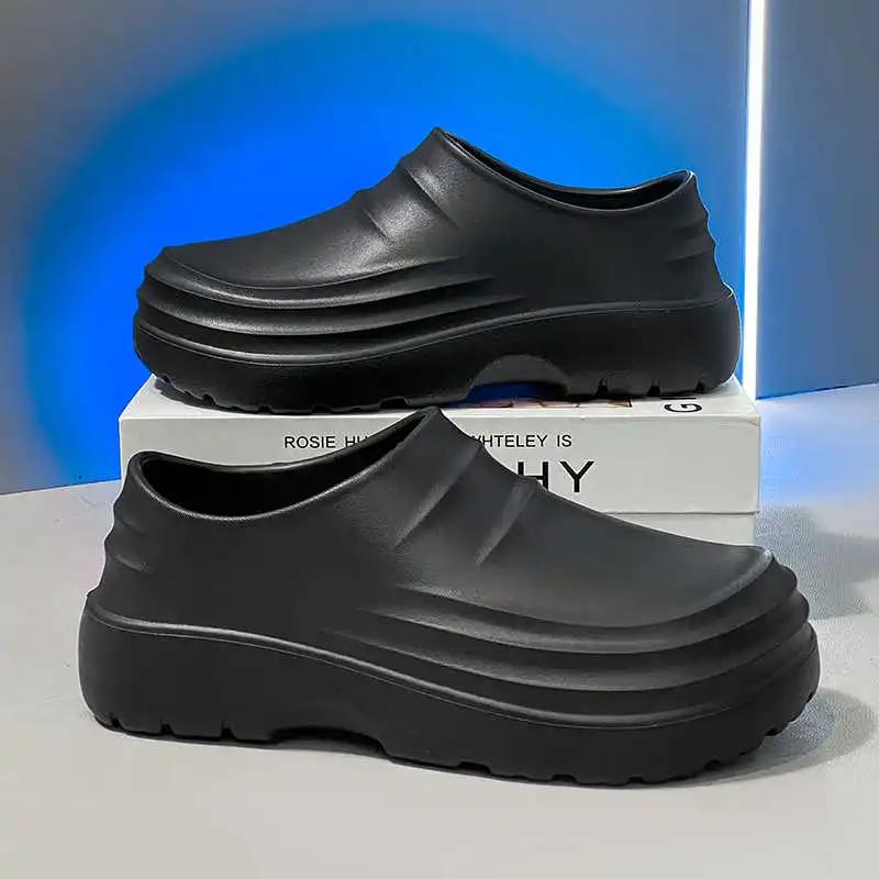 Fashion Mocassim Non-slip Sole Flip Flops For Teenager Slippers Beach Sandals Men's Shoes Original Brands Sneakers Sports Factory