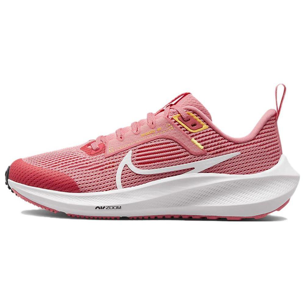 Nike Air Zoom Pegasus 40 GS Coral Chalk Kids Sneakers Pink Citron-Pulse Sea-Coral DX2498-600