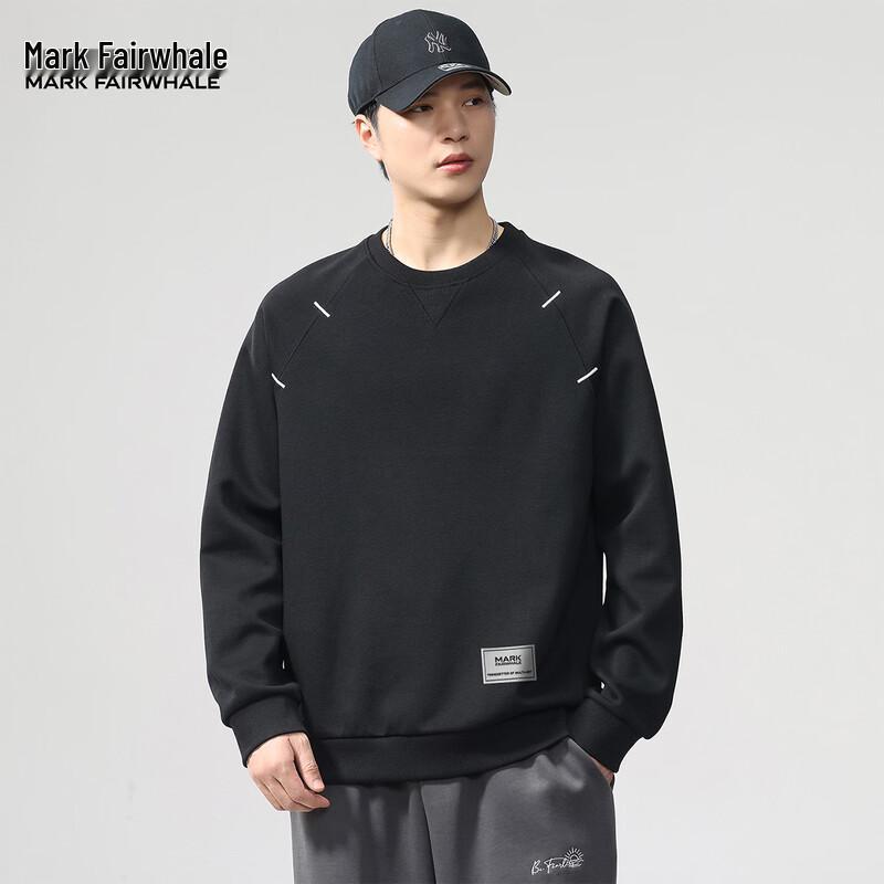 Mark Fairwhale Men s Embroidered Patchwork Sweatshirt 3XL