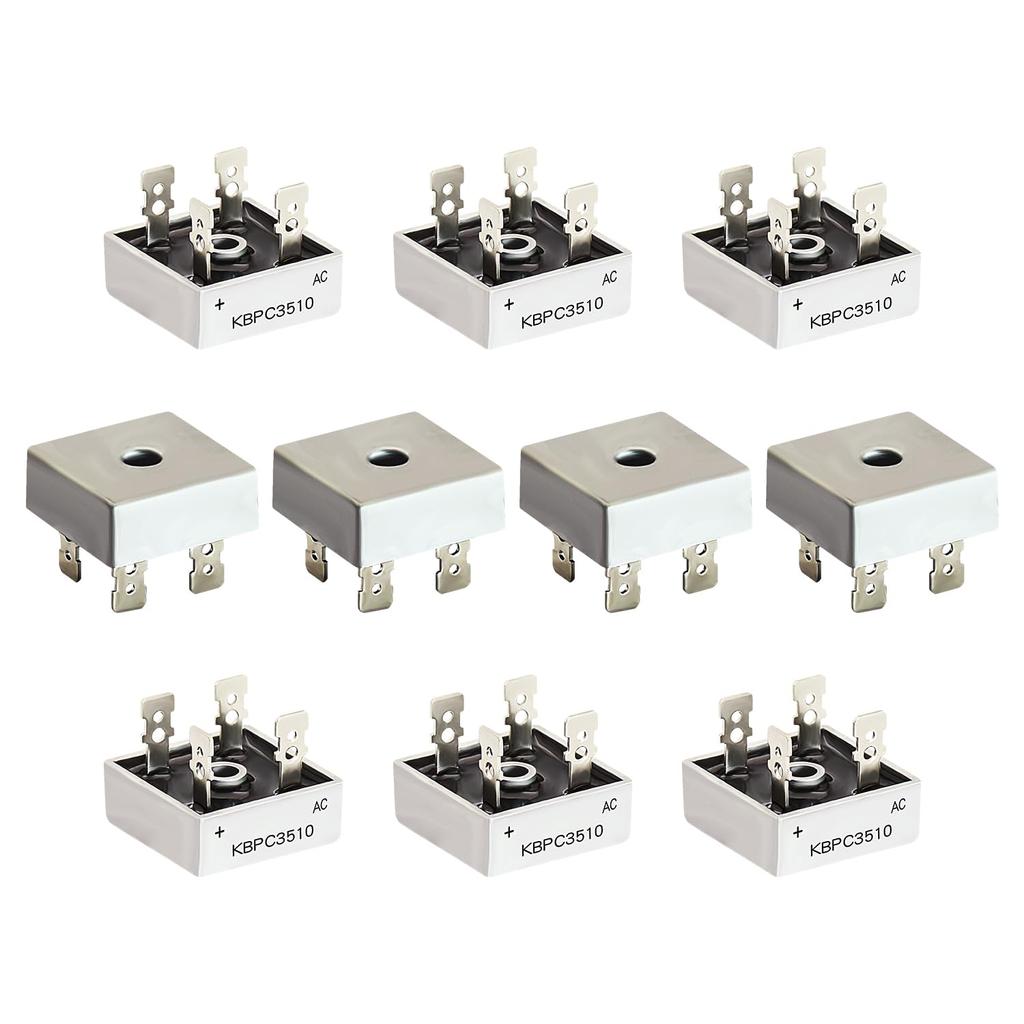 KBPC3510 35A 1000V DIP Diode Bridge Rectifier 3510 DIP-4 Square Bridge Bridge Pile of Single-phase Bridge Rectifier