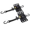 2PCS Retractable Truck Bed Ratchet Straps FL3Z 9928408 AB Self Retracting Tie Down Straps with Boxlink Plates and Dual