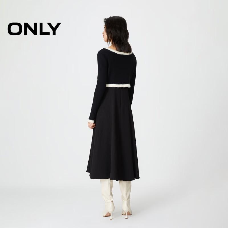 ONLY Women's 2025 Winter Knit A-Line Long Dress
