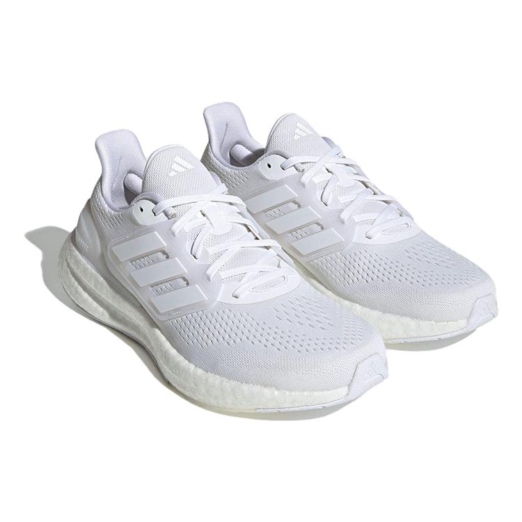 New Adidas Pureboost 23 Wide Cloud White Core Black IF8064