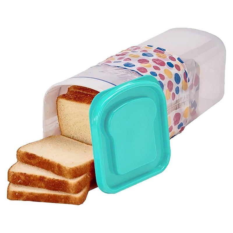 

AEE2-Transparent Bread Box Plastic Fresh-Keeping Toast Storage Holder With Lid Bread Crisper Bread Storage Container