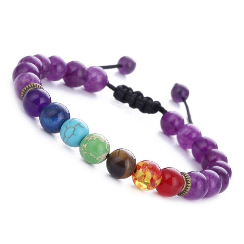 JYL TS Bracelet Yoga  Chakra Bead Design Balances Energy And Inner Peace