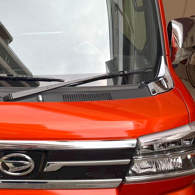 CGP Front Corner Panel & Window Washer Cover Set, Plated, for Toyota S700V, S710V, Atrai, and Hijet Cargo (CGP6260-6078)