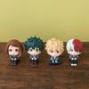 10cm Boku no Hero Academia Anime Figure Midoriya Izuku Action Figure Bakugo Katsuki/Todoroki Shoto Figurine PVC Collection Toys