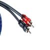 1/2/3/5m Car Pure Copper Audio Cable Subwoofer Amplifier Modification for Audio System 2RCA To 2RCA Wire Automotive Signal Cable