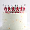 Strass Brautkronen Kuchen Dekorationen Königin Prinzessin Tiara Haar Accessoires