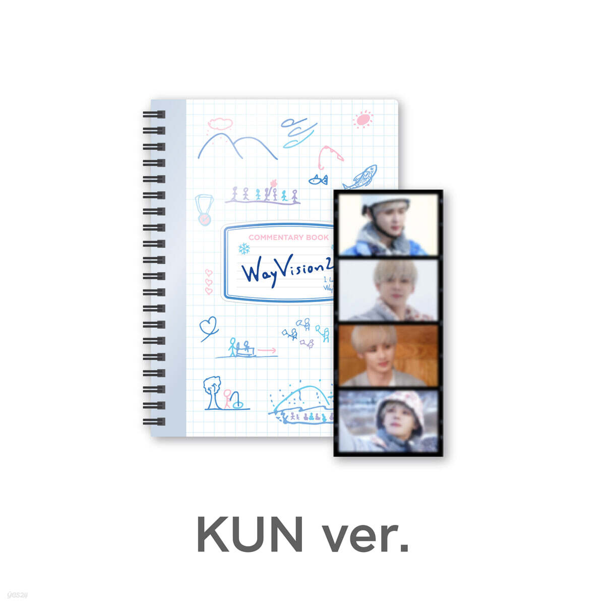 

[KUN] WayV - WayVision 2: Winter Sports Channel Commentary Book + Film SET