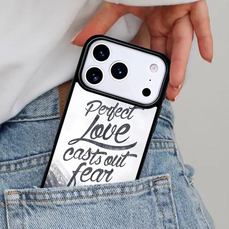 

Christian Jesus Christ Bible Verse Phone Case for iPhone 16e 15 14 13 12 17 Pro Max Plus Air 17pro Cover Coque iPhone 13