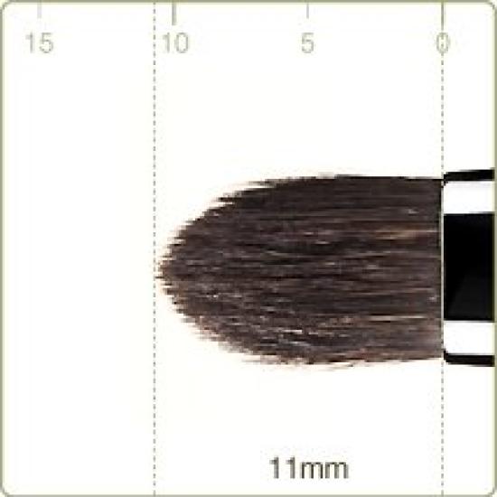 Kumano Makeup Brush Chikuhodo Portable Series Eyeshadow Gray 1 Brush (Makeup Brush) Brush, Squirrel/Weasel, K-3, (x 1)