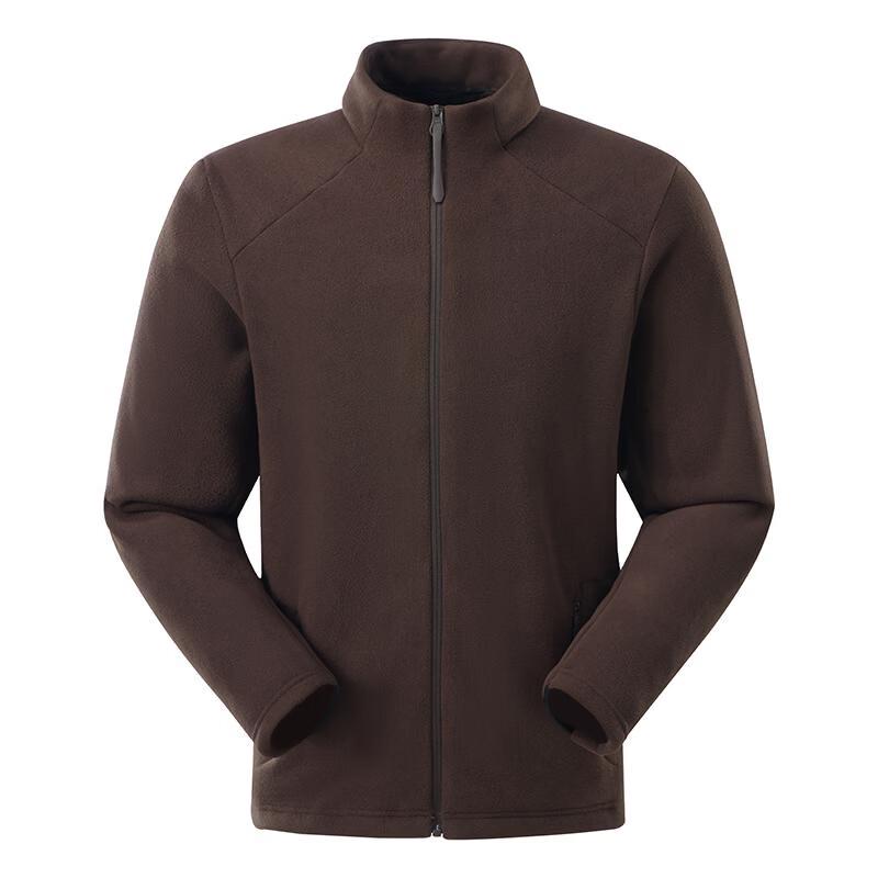 Zhengzhanhu Men s R25581 Stand-Collar Fleece Jacket L
