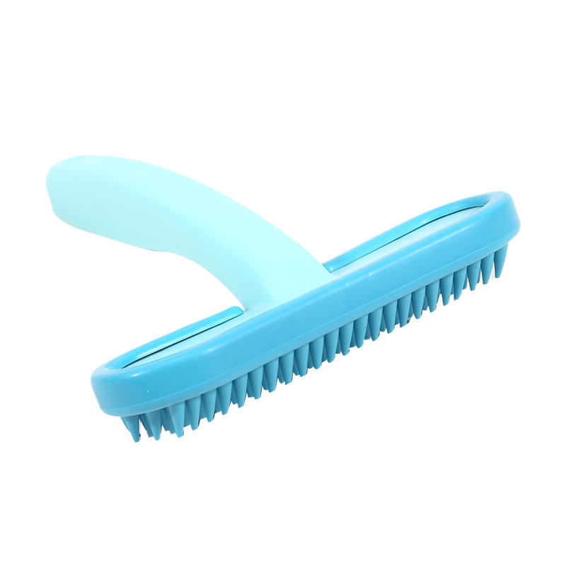 Dog Hair Remover Brush Pet Comb For Dogs And Cats Silicone Soft Teeth Massage Comb Grooming Care Bath Brush Removes Pet Supplies