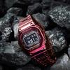 G-Shock Metal Evolution B5000 Quadratisch Iron Man Farbe Sechs Funkwellen Quarzwerk Metallarmband Uhr Herrenuhren Schwarz GMW-B5000RD-4PRT