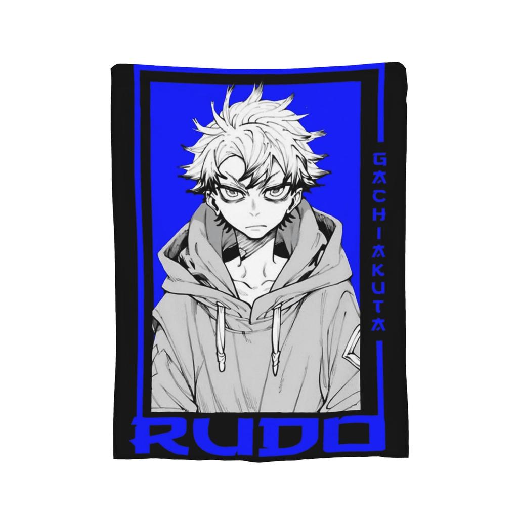 Anime Gachiakuta Cleaners Blanket Fleece Textile Decor  Breathable Lightweight Throw Blankets for Sofa Car Plush Thin Quilt