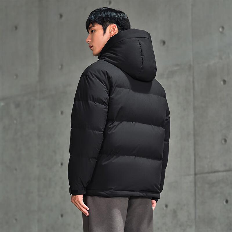Tanboer Men's Hooded Short Puffer Down Jacket TF237353