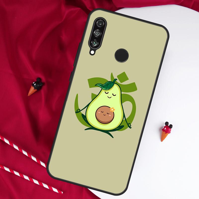 Avocado Yoga For Huawei Nova 5T 9 10 SE 7i 8i 11i 12i Y73 Y90 Y70 Y72 Y61 Y91 Y60 P20 P40 P30 Lite Case