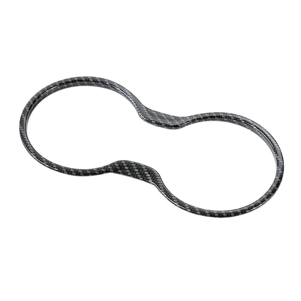

Front Water Cup Holder Decoration Ring Frame Cover Trim Stickers for Jeep Compass 2017 2018 2019 2020 Car Interior Accessories
