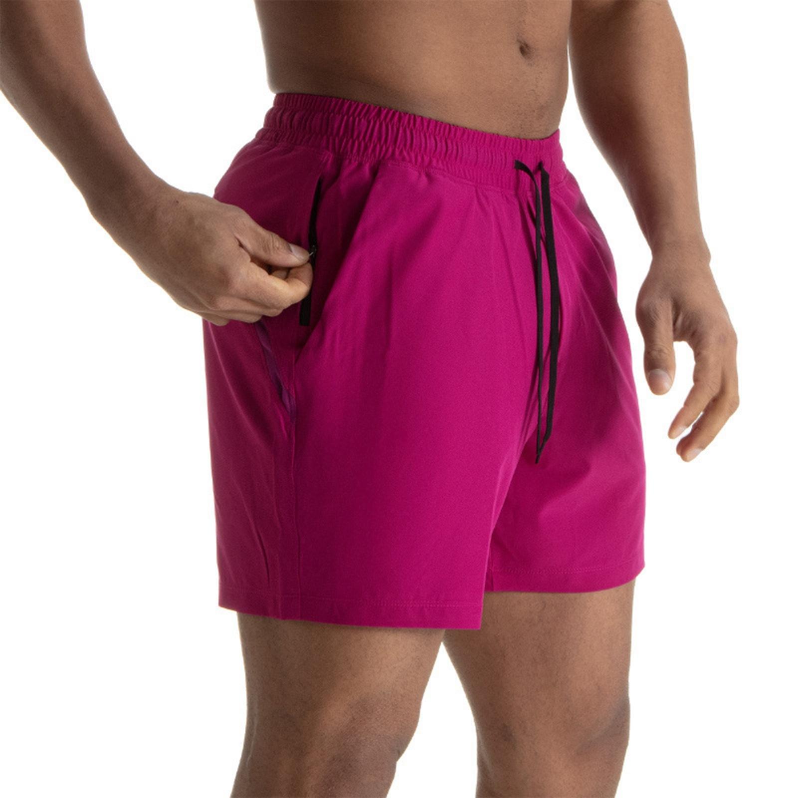 Men s Sports Shorts - Breathable Mesh Patchwork Running Pants - Loose Fit - Quick-drying - Fitness Shorts With Stretchiness XL