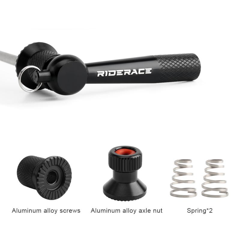 Bicycle Hub Quick Release Skewers Lever Aluminum Alloy Bike QR Wheel Locking Security Anti Theft Skewers Cycling Accessories