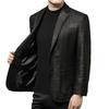 Leather Jacket Men's Suit First Layer Sheepskin Top Jacket Autumn Leather Suit