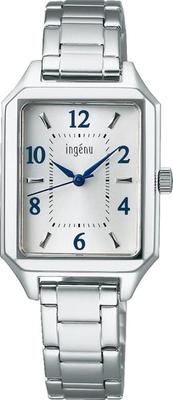[Seiko Watch] Angène Square Quartz Watch AHJK468 Women's Silver