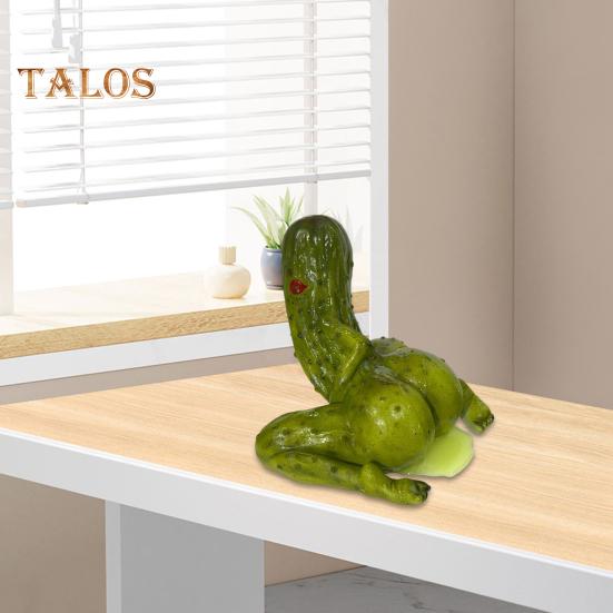 Kimchi Figurine Ornament Compact Design Lightweight Universal Handmade Resin Funny Penis Pickle Desk Decor