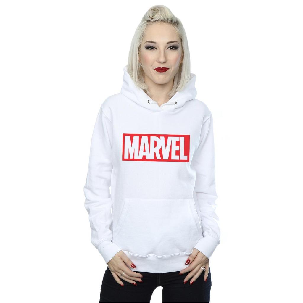 Marvel Comics Damen/Damen Klassischer Logo-Hoodie